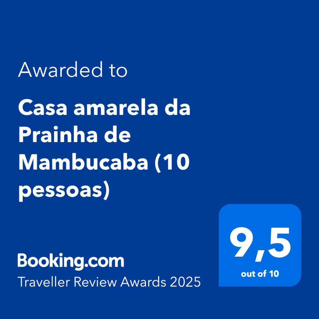 Casa Amarela Da Prainha De Mambucaba - Piscina Aquecida Параті Екстер'єр фото
